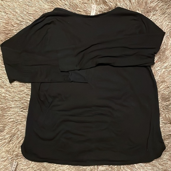 CACIQUE Black Long Sleeve Shirt Size 14/16‎ - Picture 7 of 7